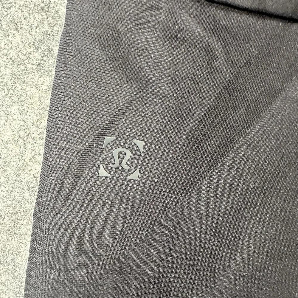 Lululemon Pants Mens 2XL Black Woven ABC Jogger Zip Pocket Ribbed Cuffs Athletic - Picture 9 of 13